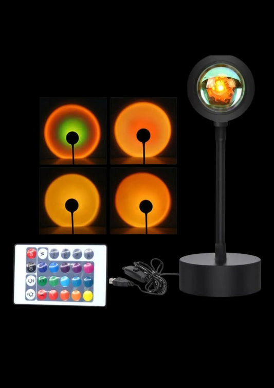 LED Sunset Projection Lamp