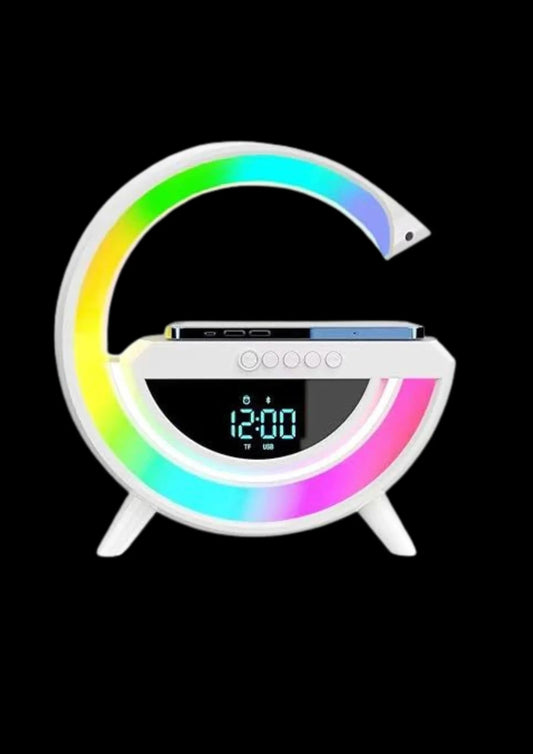 Digital Led Wireless Charger Speaker